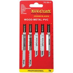 U-shank Jigsaw Blades 5 Piece Assorted